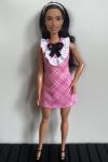 Mattel - Barbie - Fashionistas #209 - Pink Plaid Dress - Athletic - кукла
